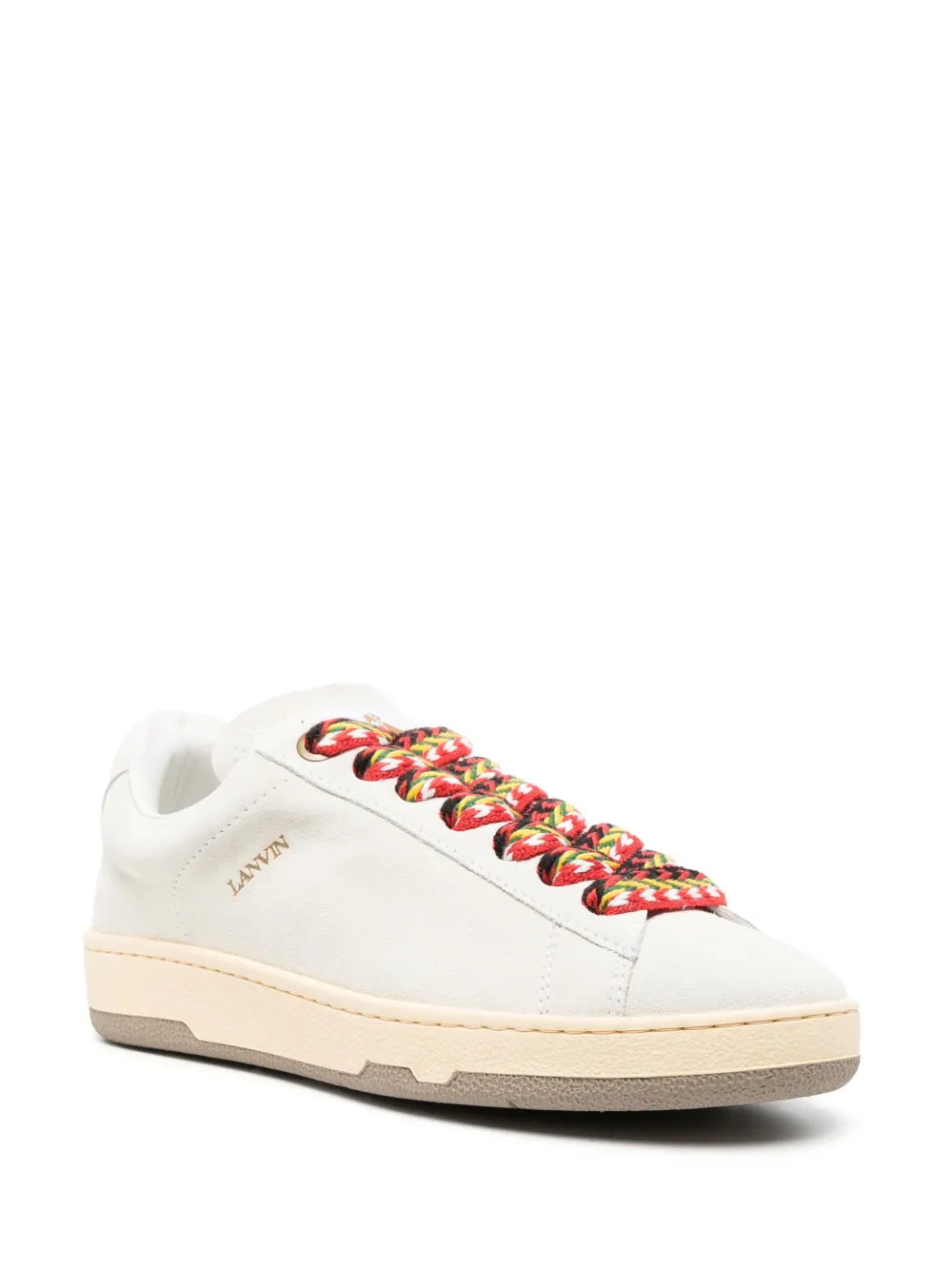 Lanvin Lite Curb suede sneakers