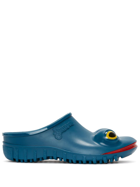 JW Anderson x Wellipets Frog round-toe clogs