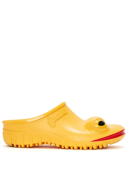 JW Anderson x Wellipets Frog round-toe clogs