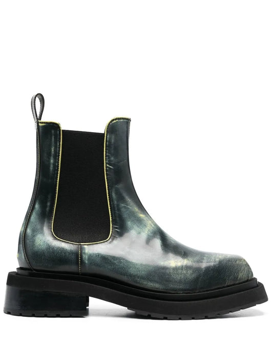 Eckhaus Latta Mike elasticated side-panel boots