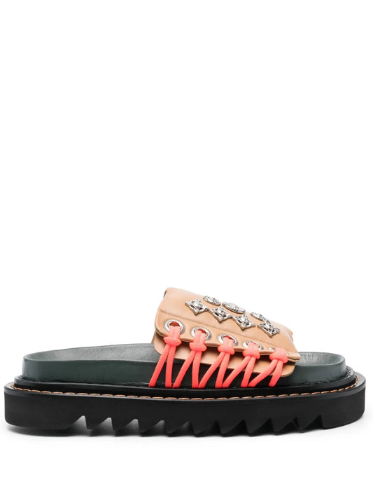Toga Pulla studded platform sandals 