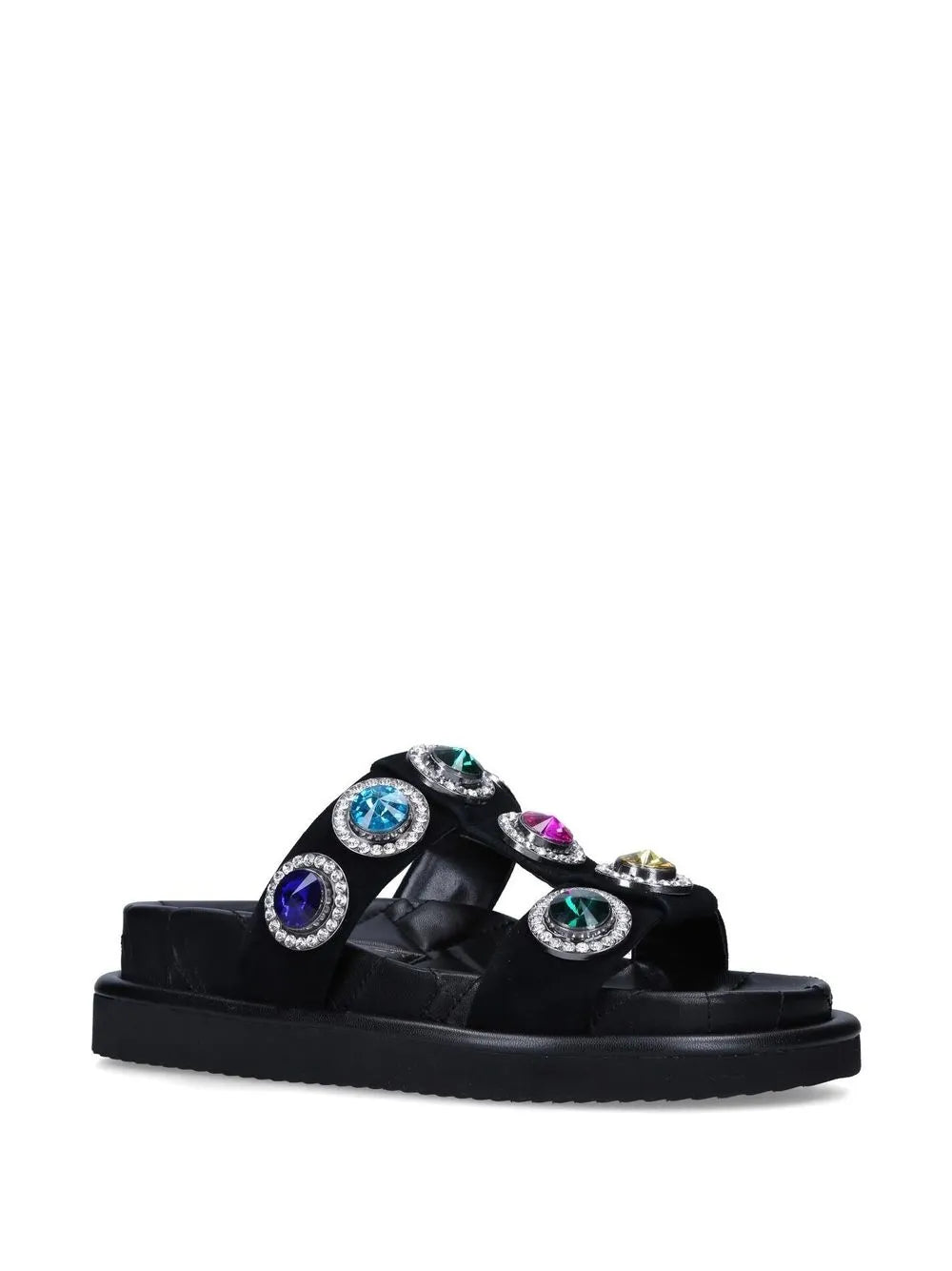 Kurt Geiger London Orson crystal-embellished slides