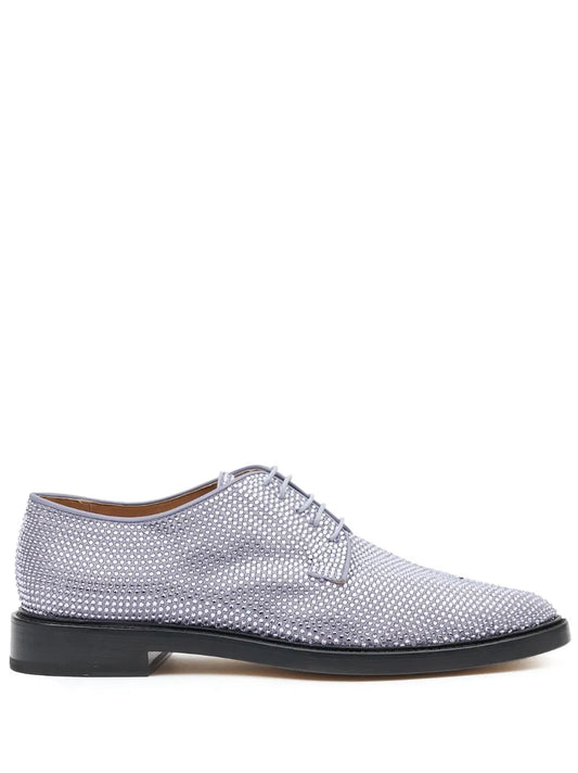 Maison Margiela Tabi rhinestone-embellished Derby shoes