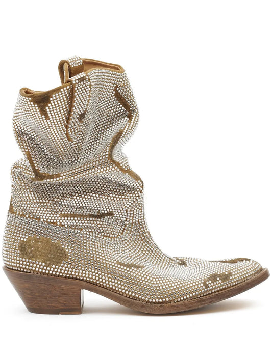 Maison Margiela Tabi 55mm slouchy Western boots