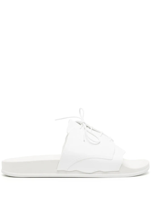 Maison Margiela lace-up pool slides