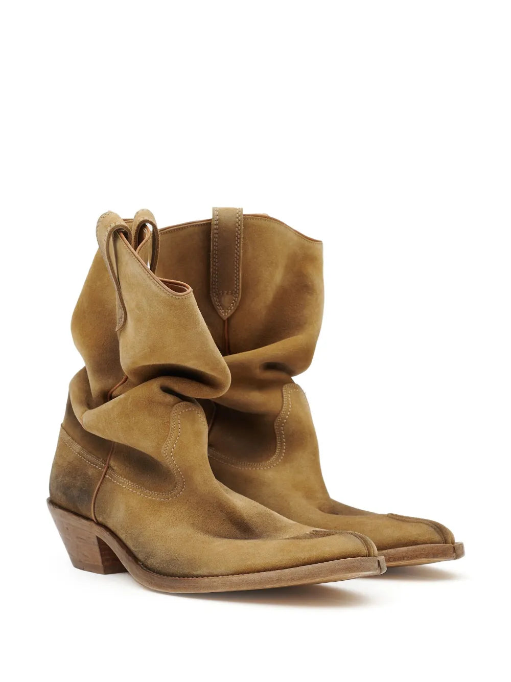 Maison Margiela Tabi 55mm slouchy Western boots