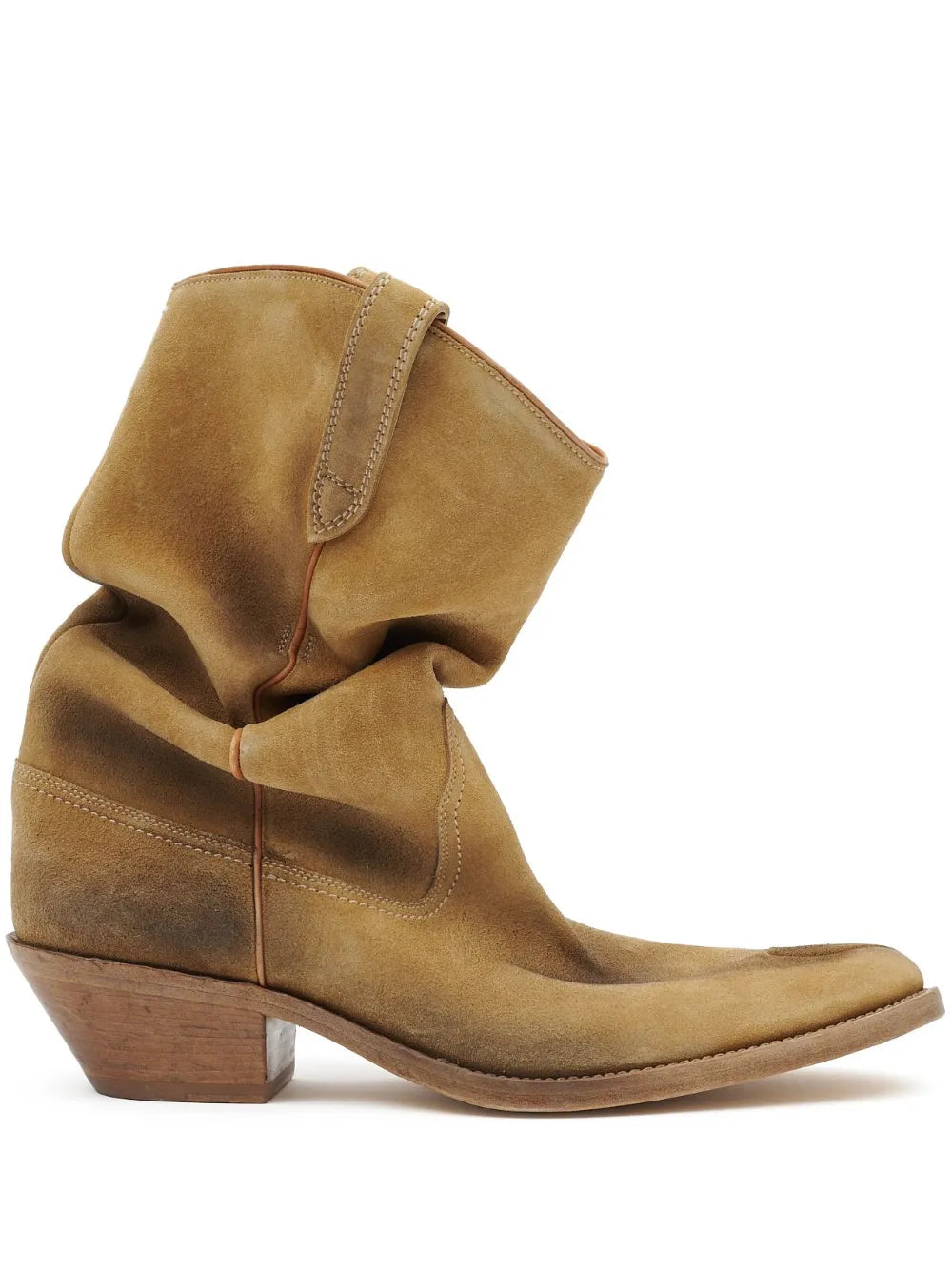 Maison Margiela Tabi 55mm slouchy Western boots