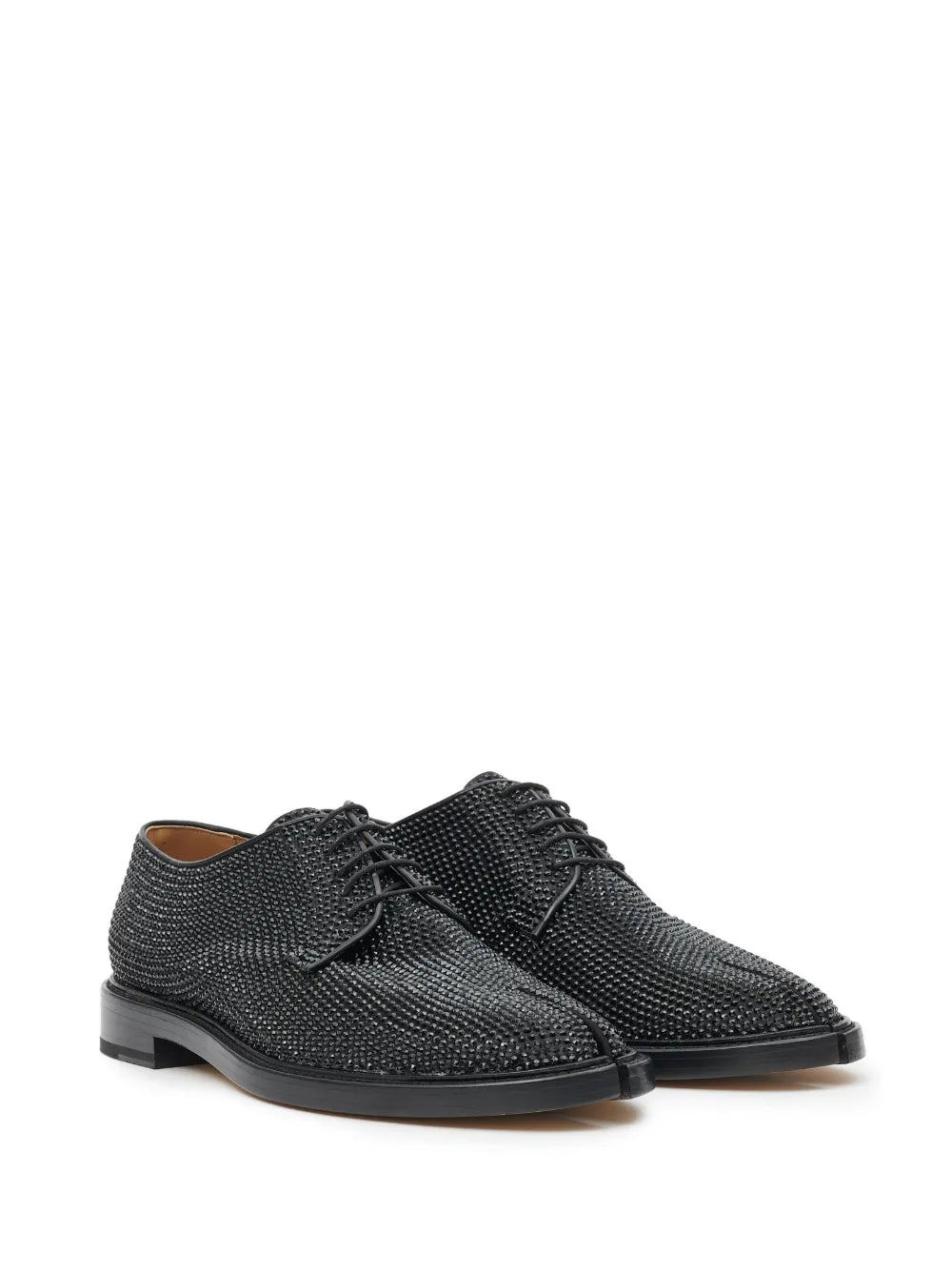 Maison Margiela Tabi rhinestone-embellished Derby shoes