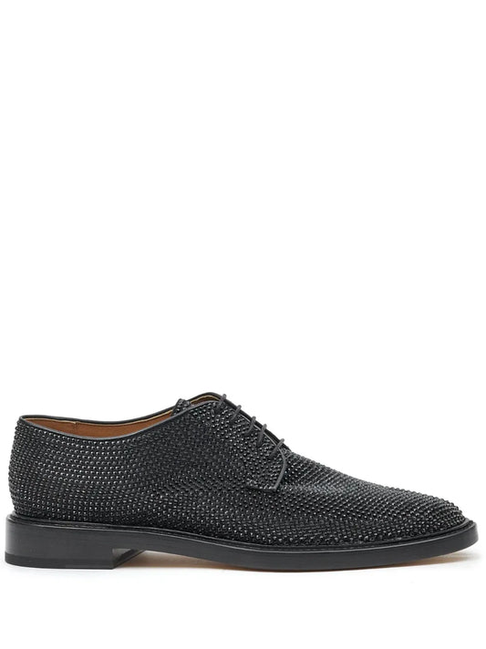 Maison Margiela Tabi rhinestone-embellished Derby shoes