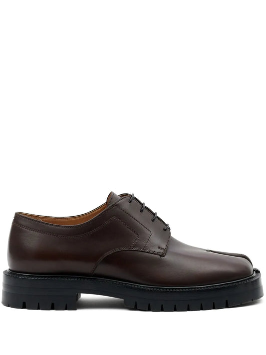 Maison Margiela Tabi leather Derby shoes