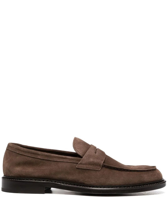 Doucal's classic suede loafers