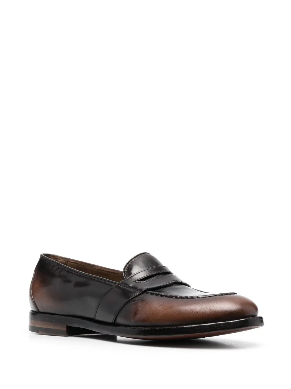 Officine Creative Temple leather penny loafers