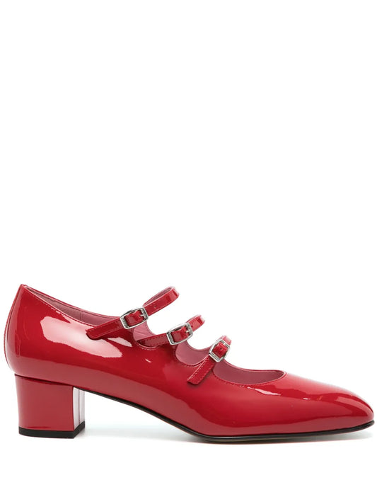 Carel Paris  Kina patent-leather Mary Jane shoes