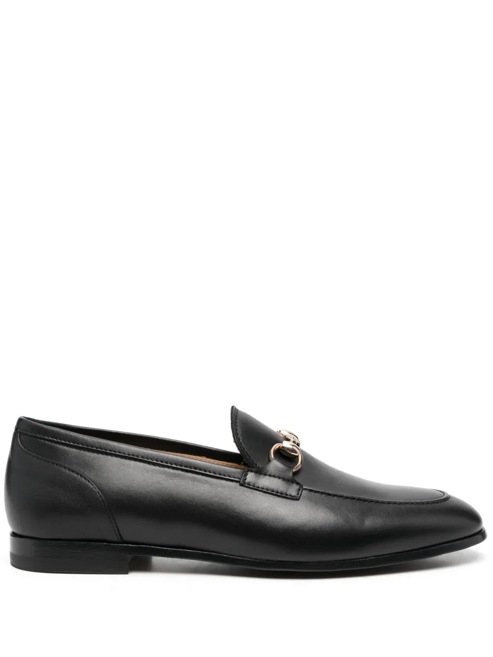 Scarosso buckle-detail leather loafers