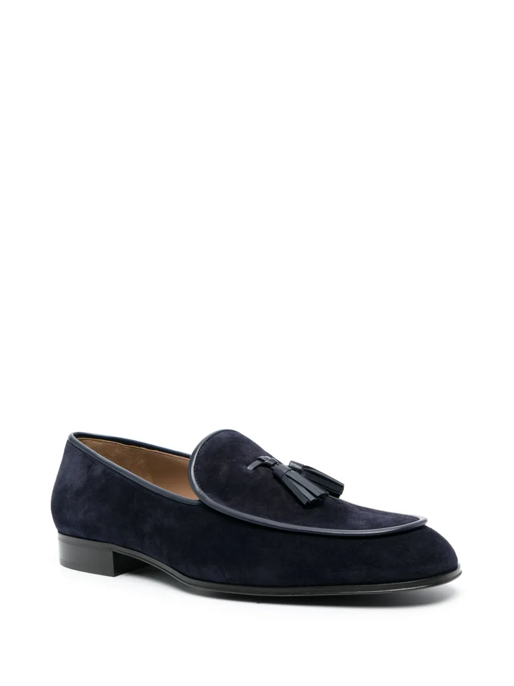Gianvito Rossi tassel-detail suede loafers