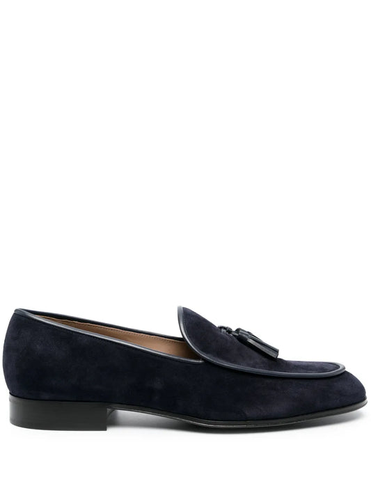Gianvito Rossi tassel-detail suede loafers