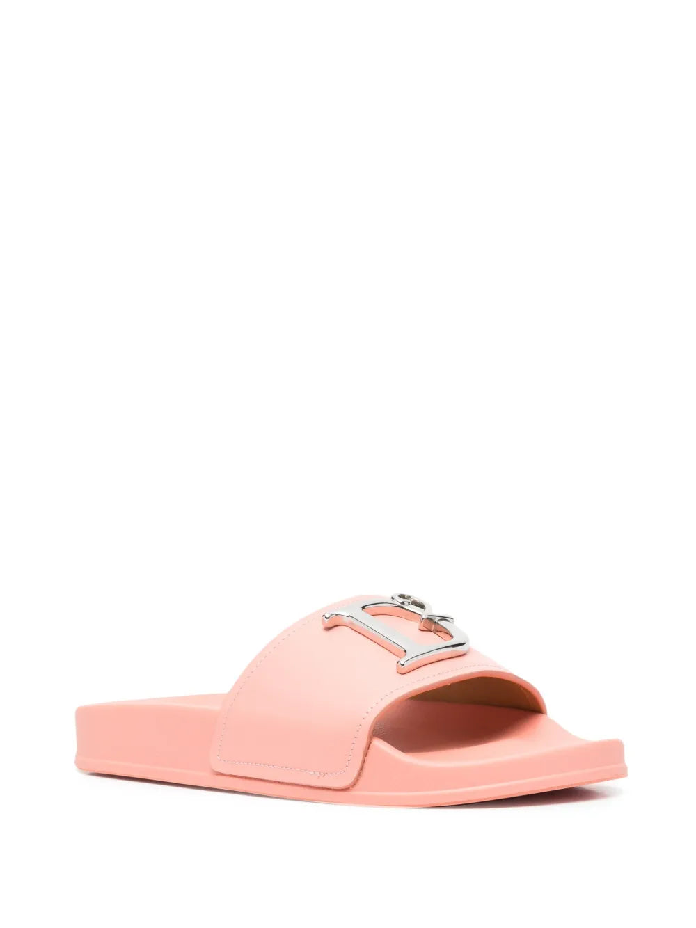 DSQUARED2 logo-plaque open-toe slides