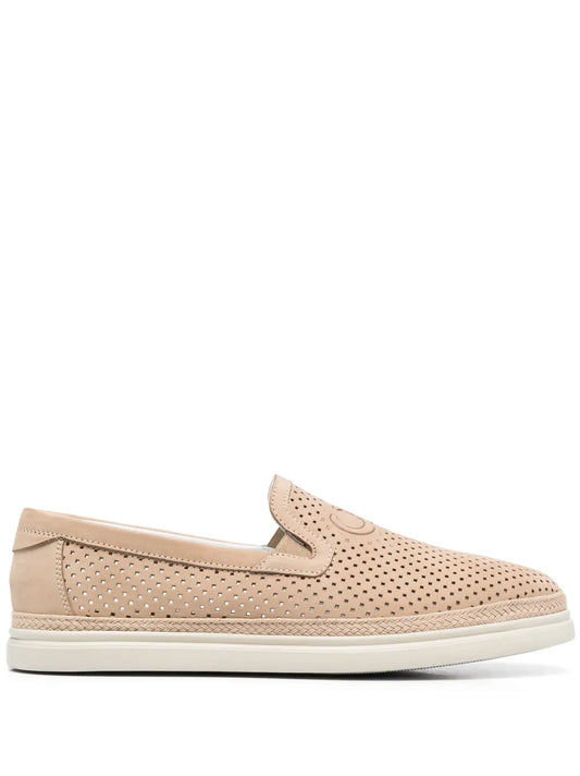 Casadei Nabuk leather loafers