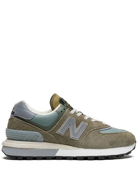 New Balance x Stone Island 574 "Steel Blue" sneakers