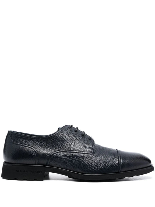 Casadei Anticato leather derby shoes