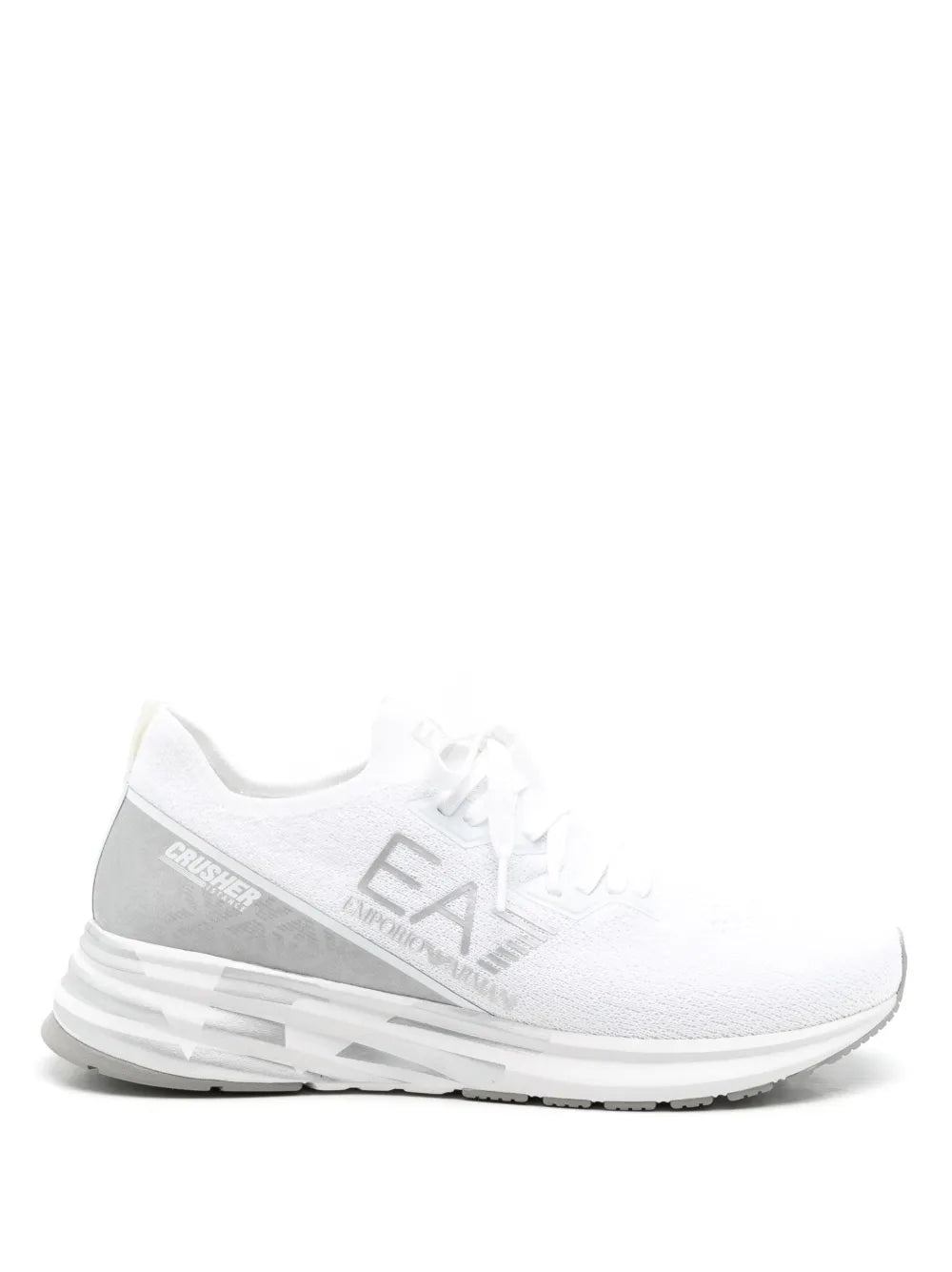 Ea7 Emporio Armani logo-print low-top sneakers