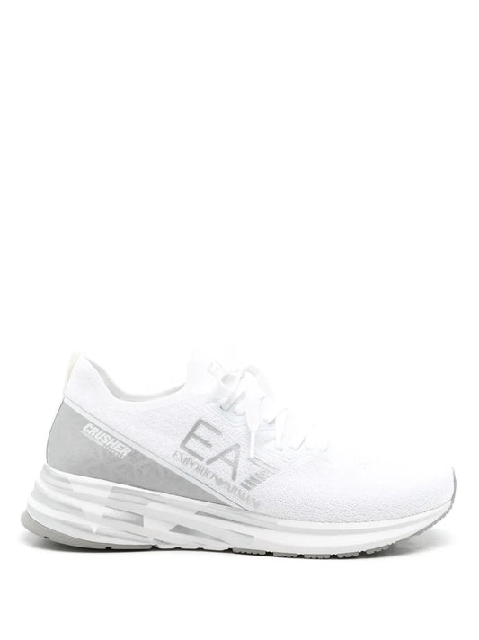 Ea7 Emporio Armani logo-print low-top sneakers