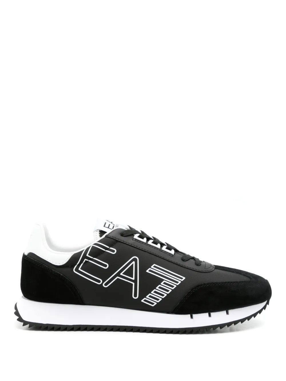 Ea7 Emporio Armani logo-print panelled sneakers
