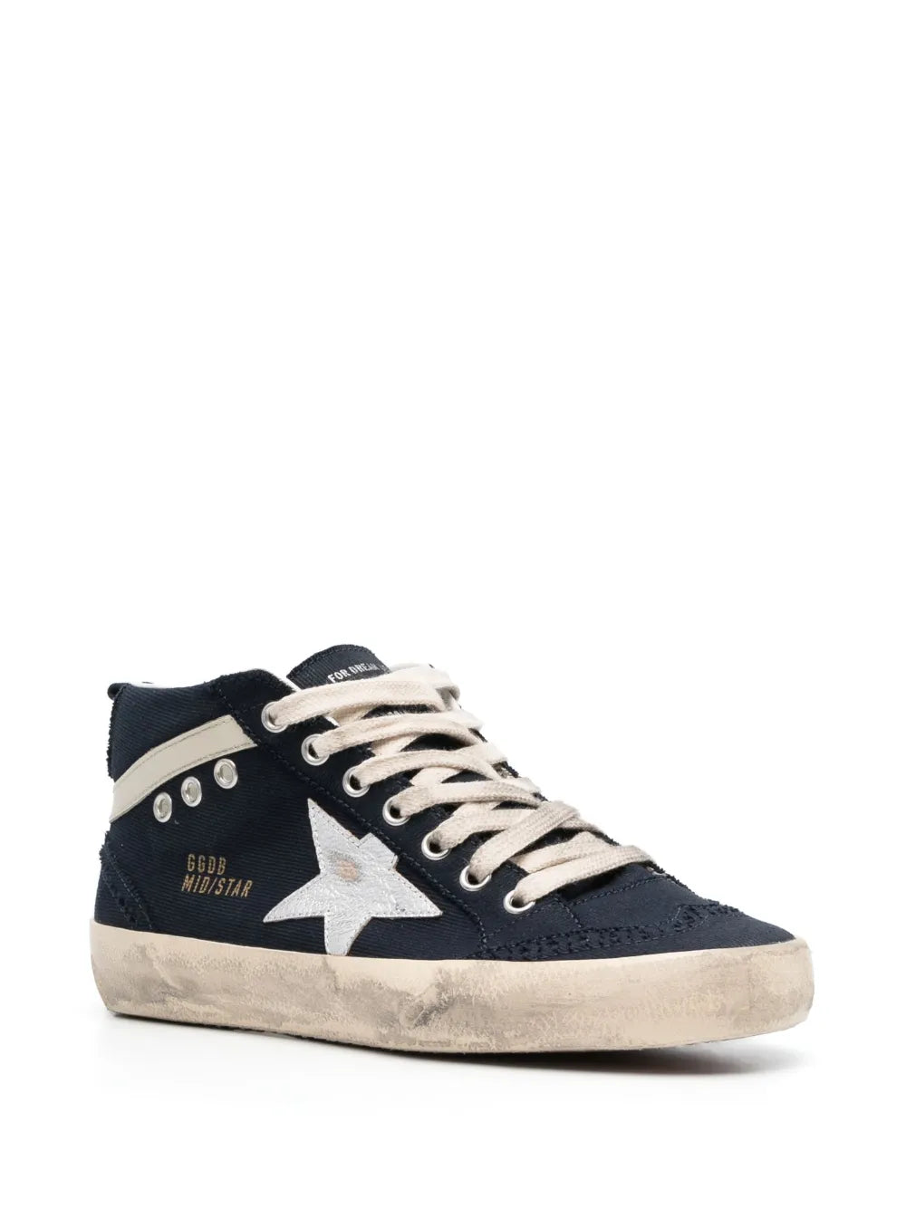Golden Goose Mid Star lace-up sneakers