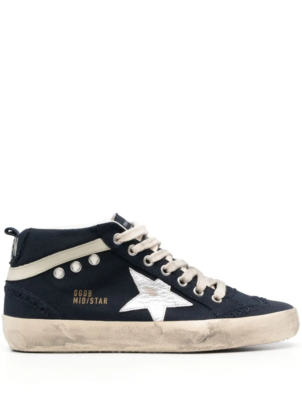 Golden Goose Mid Star lace-up sneakers