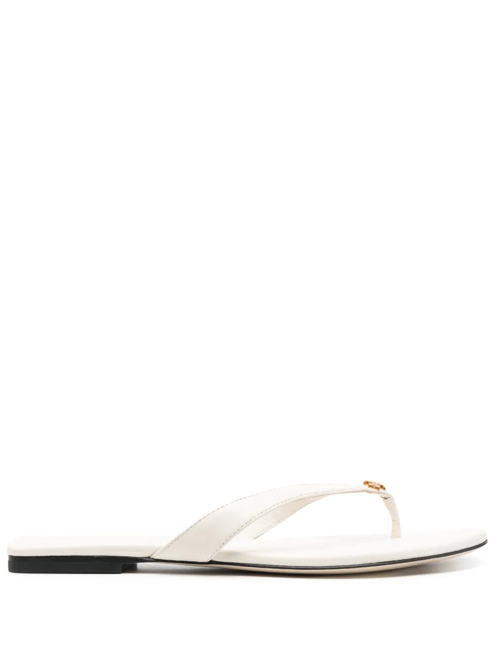 Tory Burch Classic leather flip flops