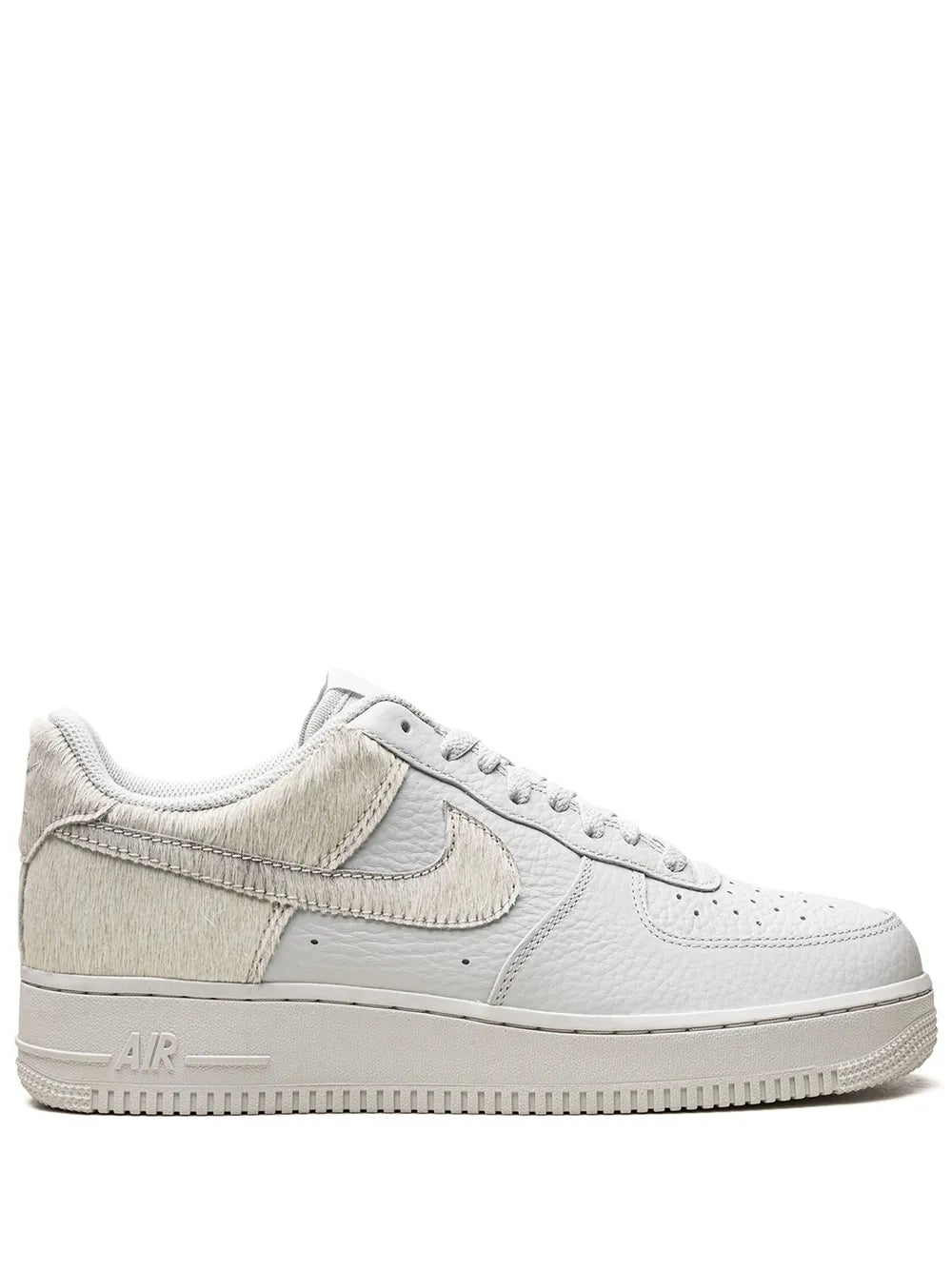 Nike Air Force 1 "White Pony Hair Heel" sneakers