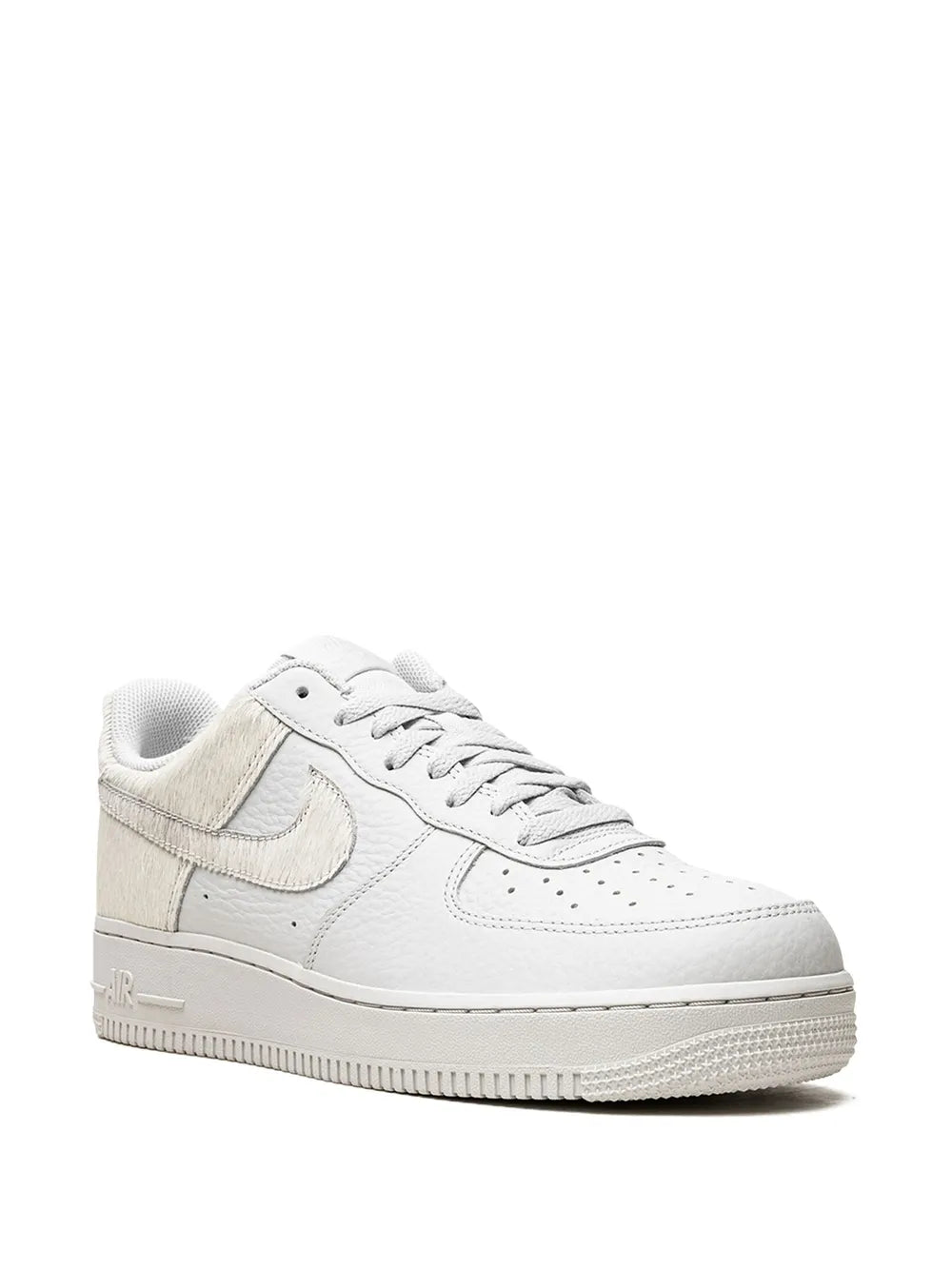Nike Air Force 1 "White Pony Hair Heel" sneakers