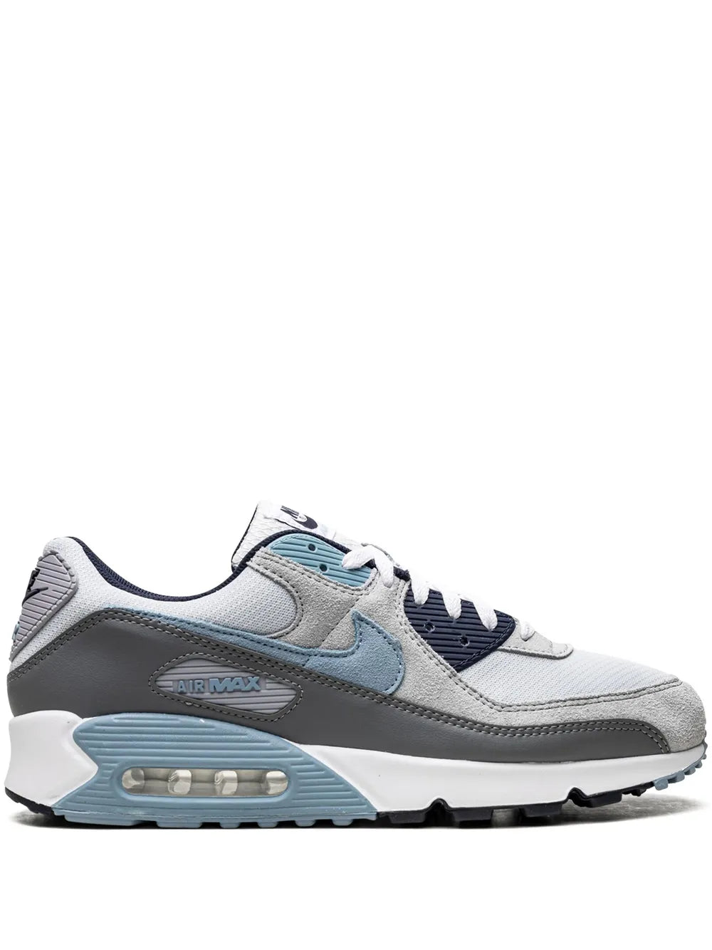 Nike Air Max 90 "Pure Platinum Warm Blue" sneakers