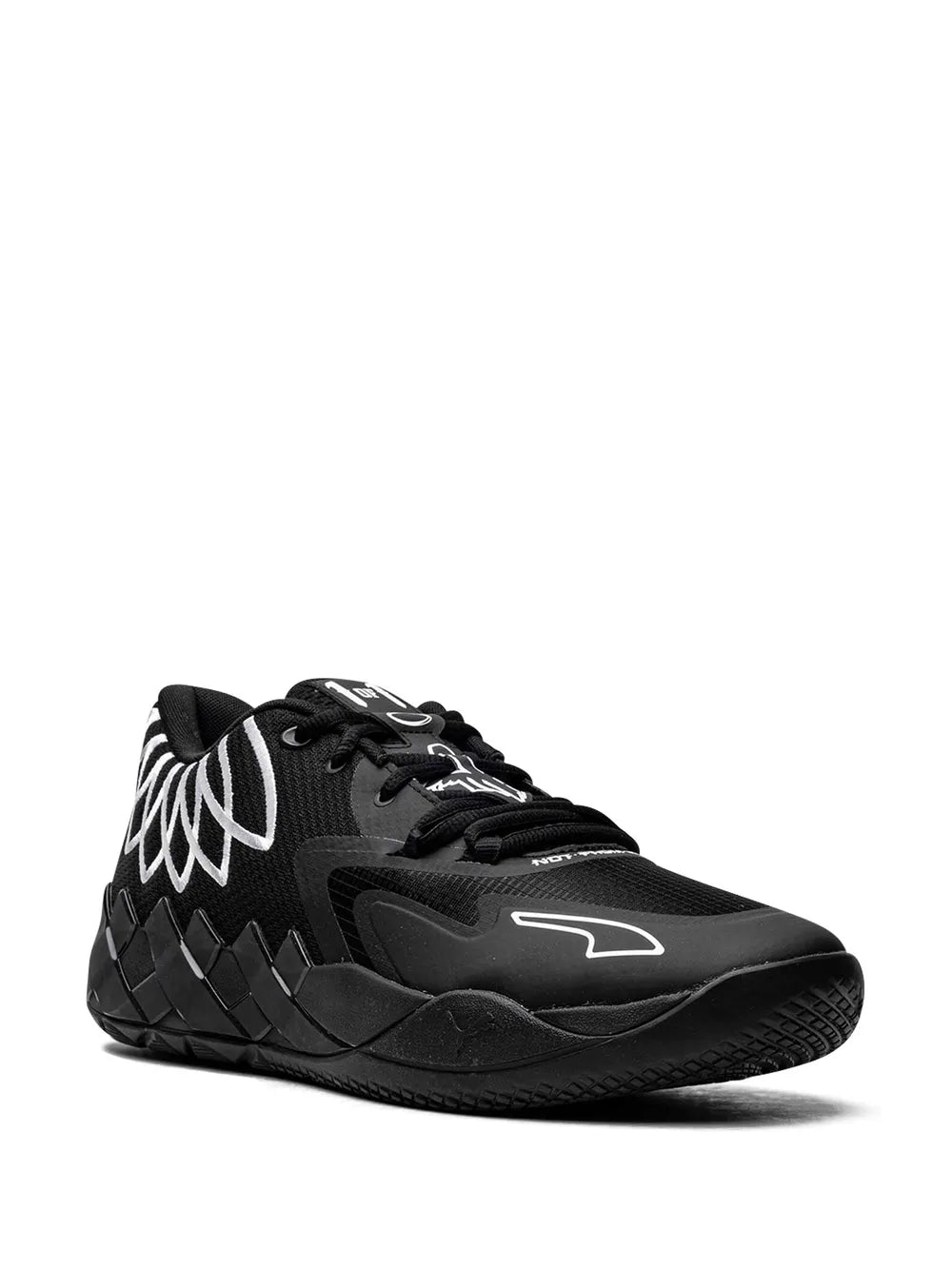 PUMA Lamelo Ball Mb.01 LO "Black/White" sneakers