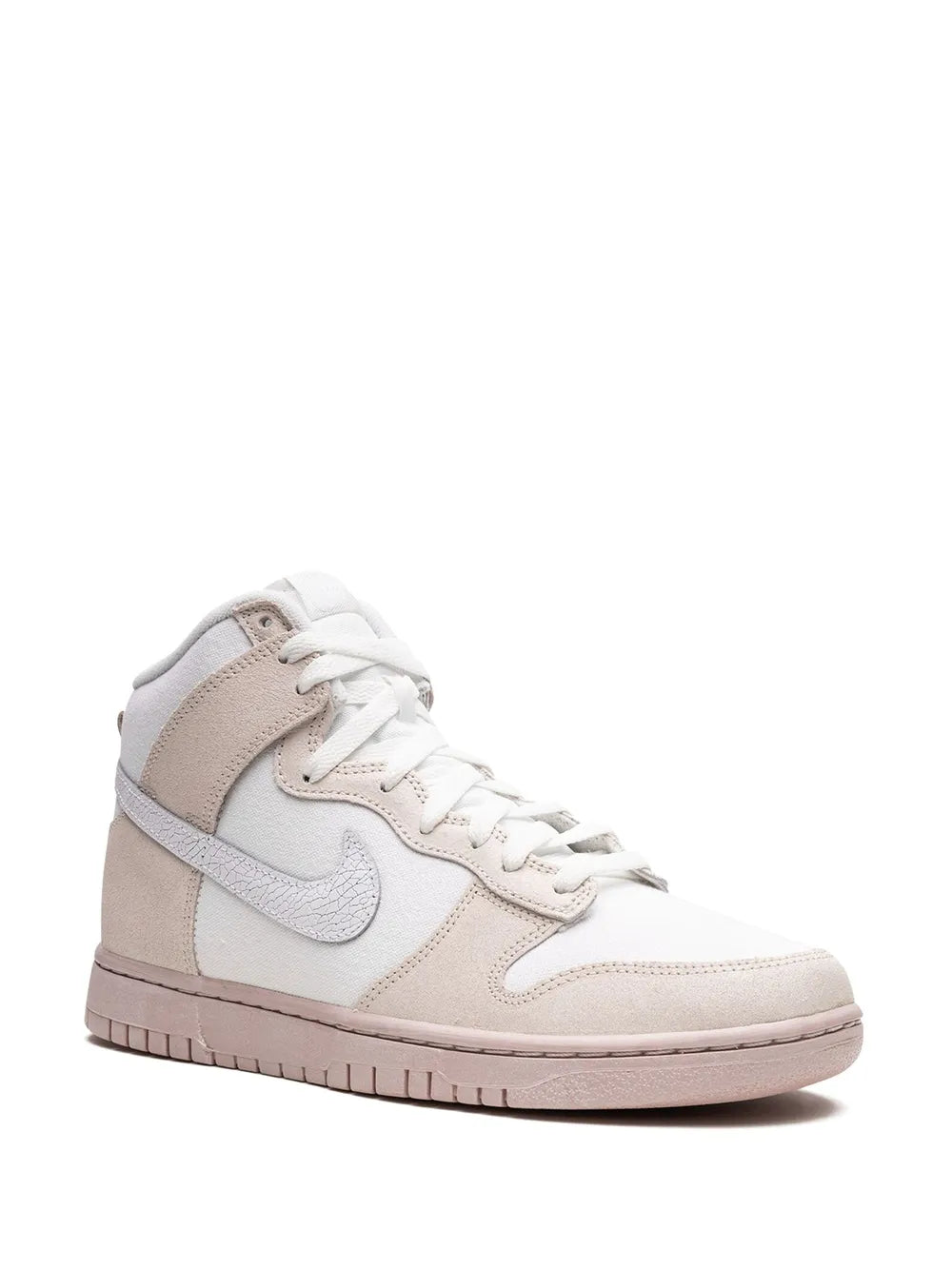 Nike Dunk High Retro PRM "Cracked Leather Swoosh" sneakers