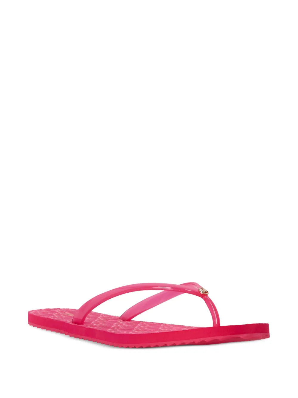 Michael Michael Kors Jinx logo-charm flip flops