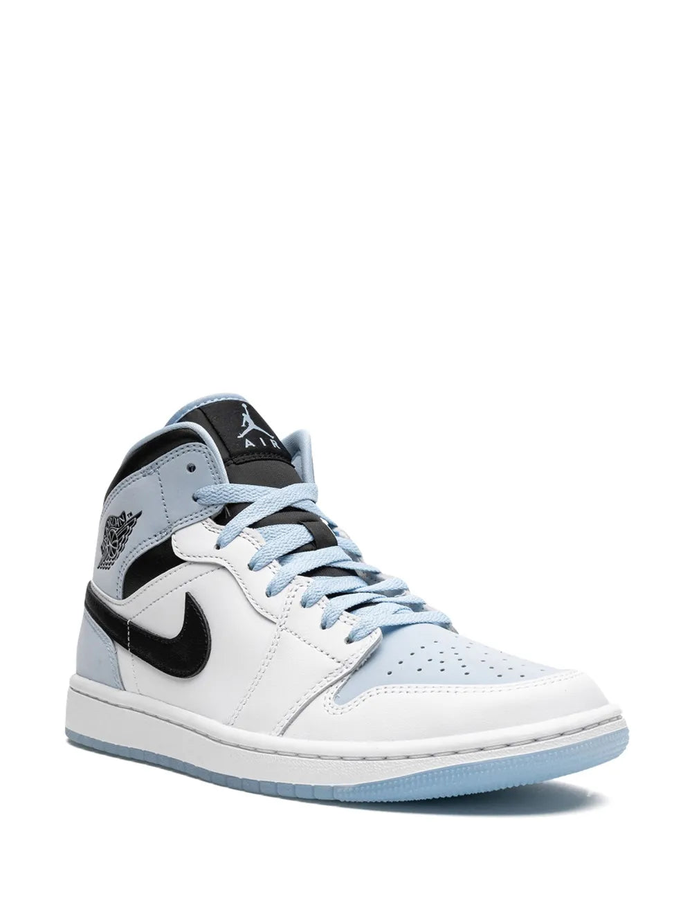 Jordan Air Jordan 1 Mid SE "White/Ice Blue-Black" sneakers