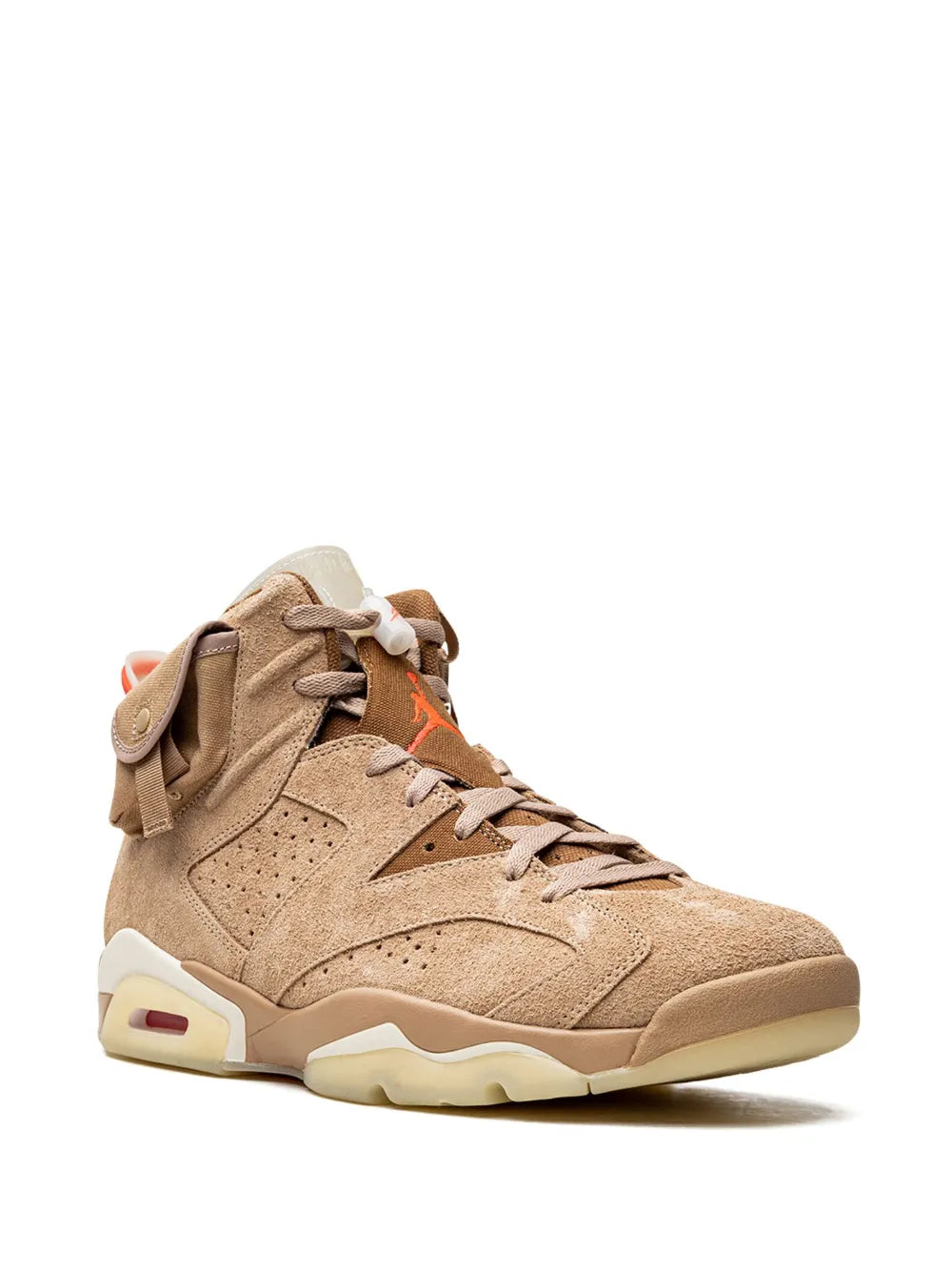 Jordan x Travis Scott Air Jordan 6 Retro SP "British Khaki Promo Sample" sneakers