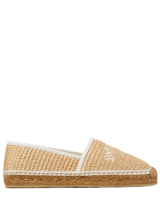 Jimmy Choo Brie raffia espadrilles