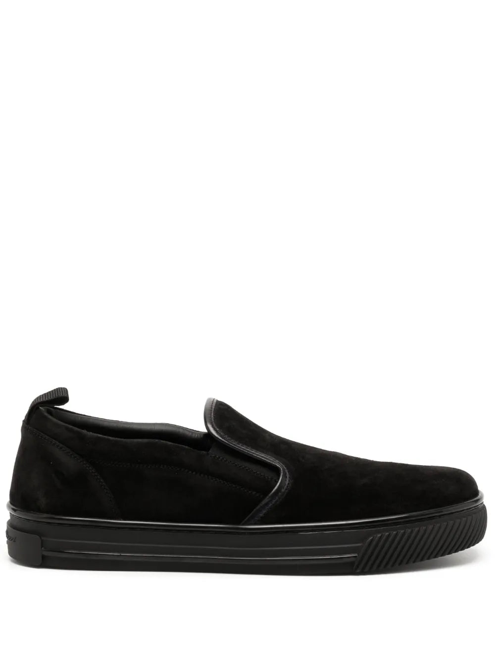 Gianvito Rossi suede slip-on loafers