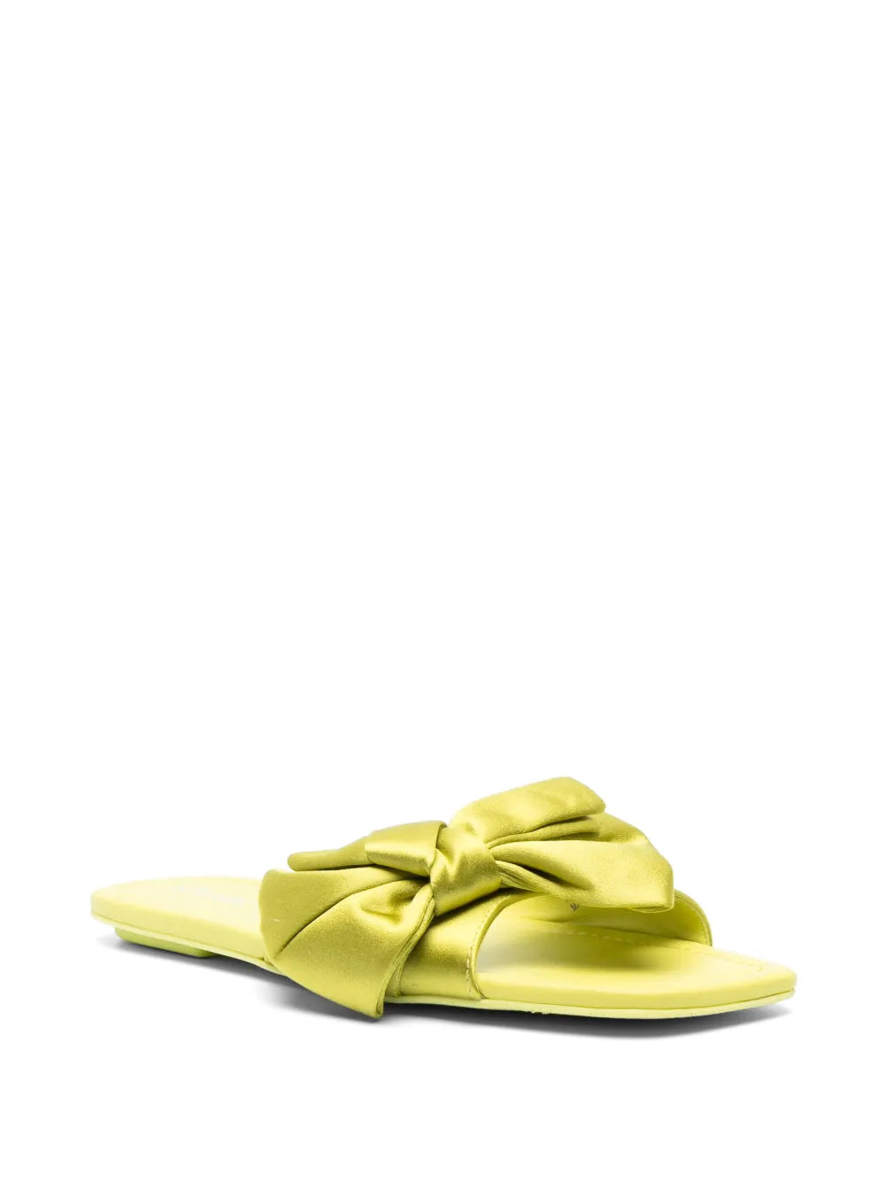 Stuart Weitzman bow-detail open-toe slides
