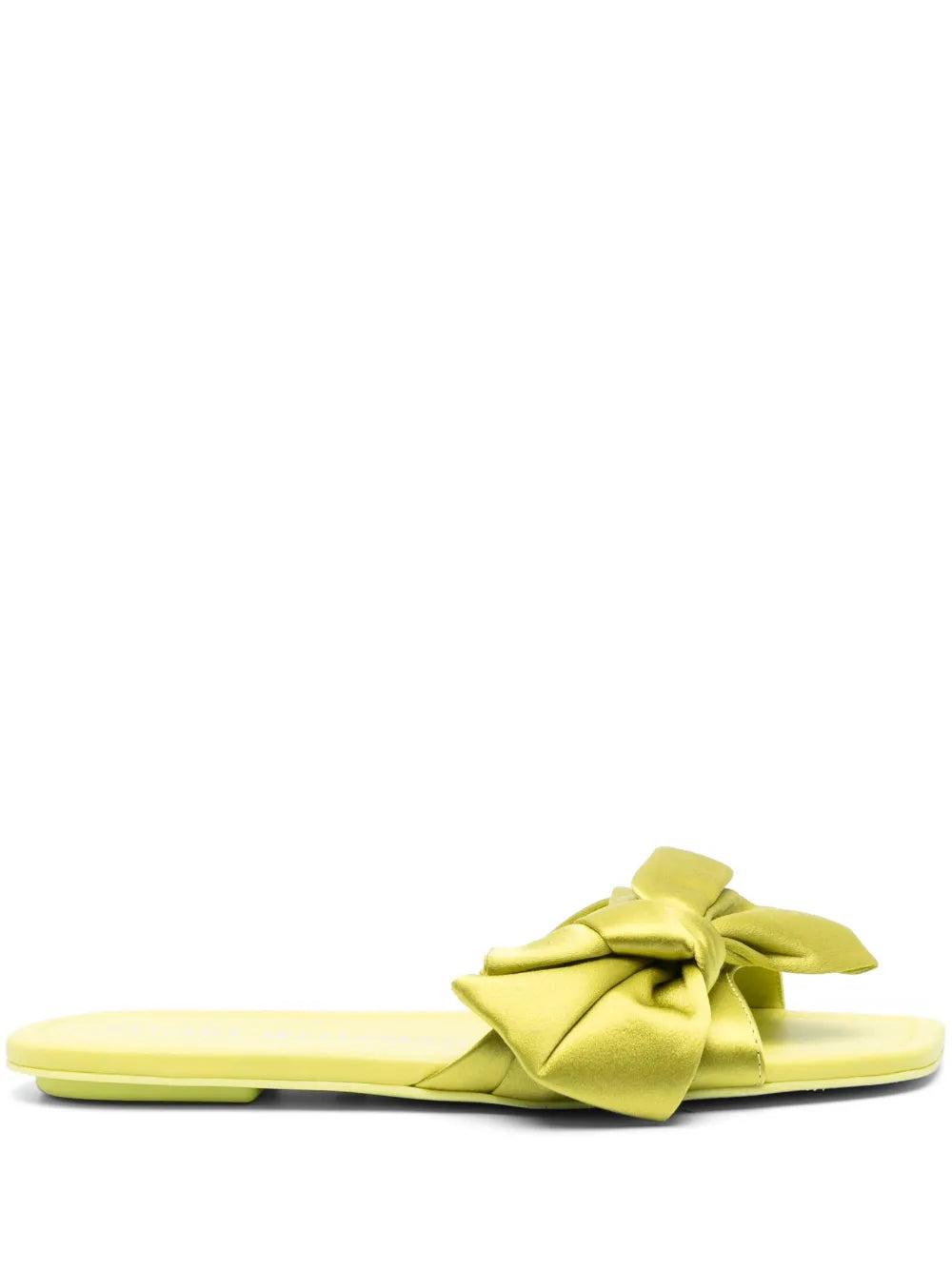 Stuart Weitzman bow-detail open-toe slides