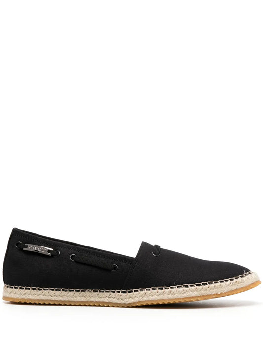 Roberto Cavalli logo-plaque flat espadrilles 