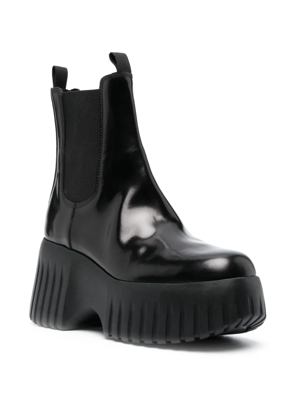Hogan H-stripes wedge chelsea boots