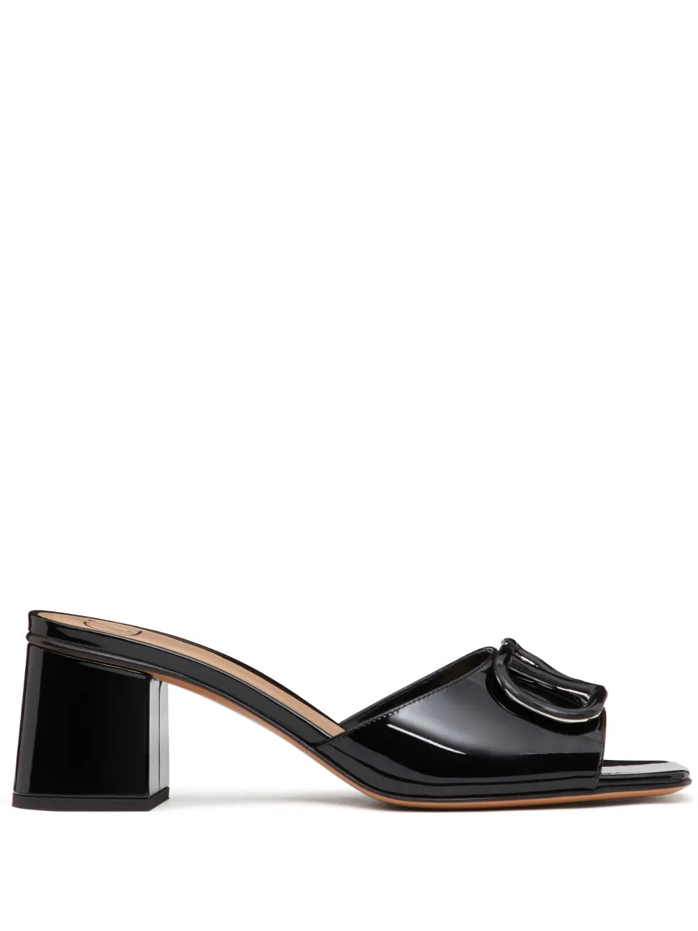 Valentino Garavani VLogo Signature 60mm patent-leather sandals