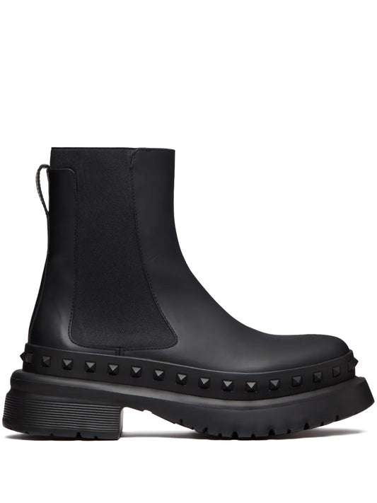 Valentino Garavani M-Way Rockstud leather ankle boots