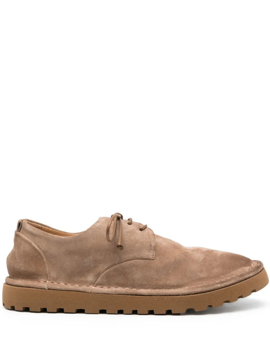 Marsèll Sancrispa Alta Pomice suede derby shoes