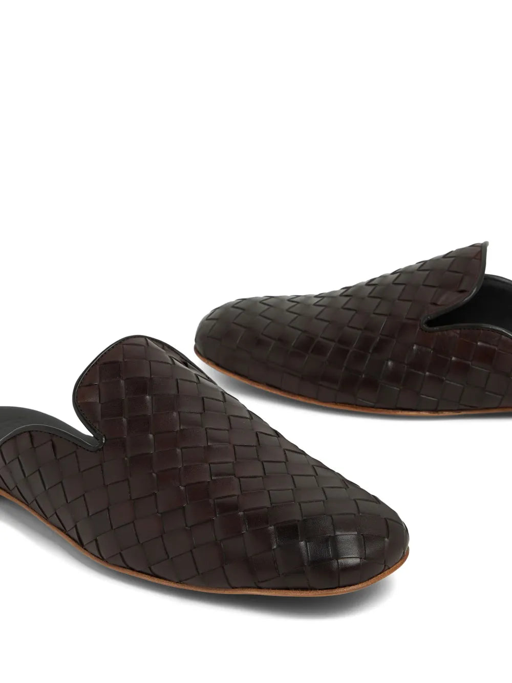 Barrett interwoven leather loafers