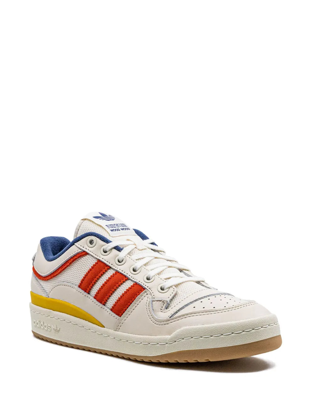 adidas x WOOD WOOD Forum Low "White/Altered Amber/Yellow" sneakers