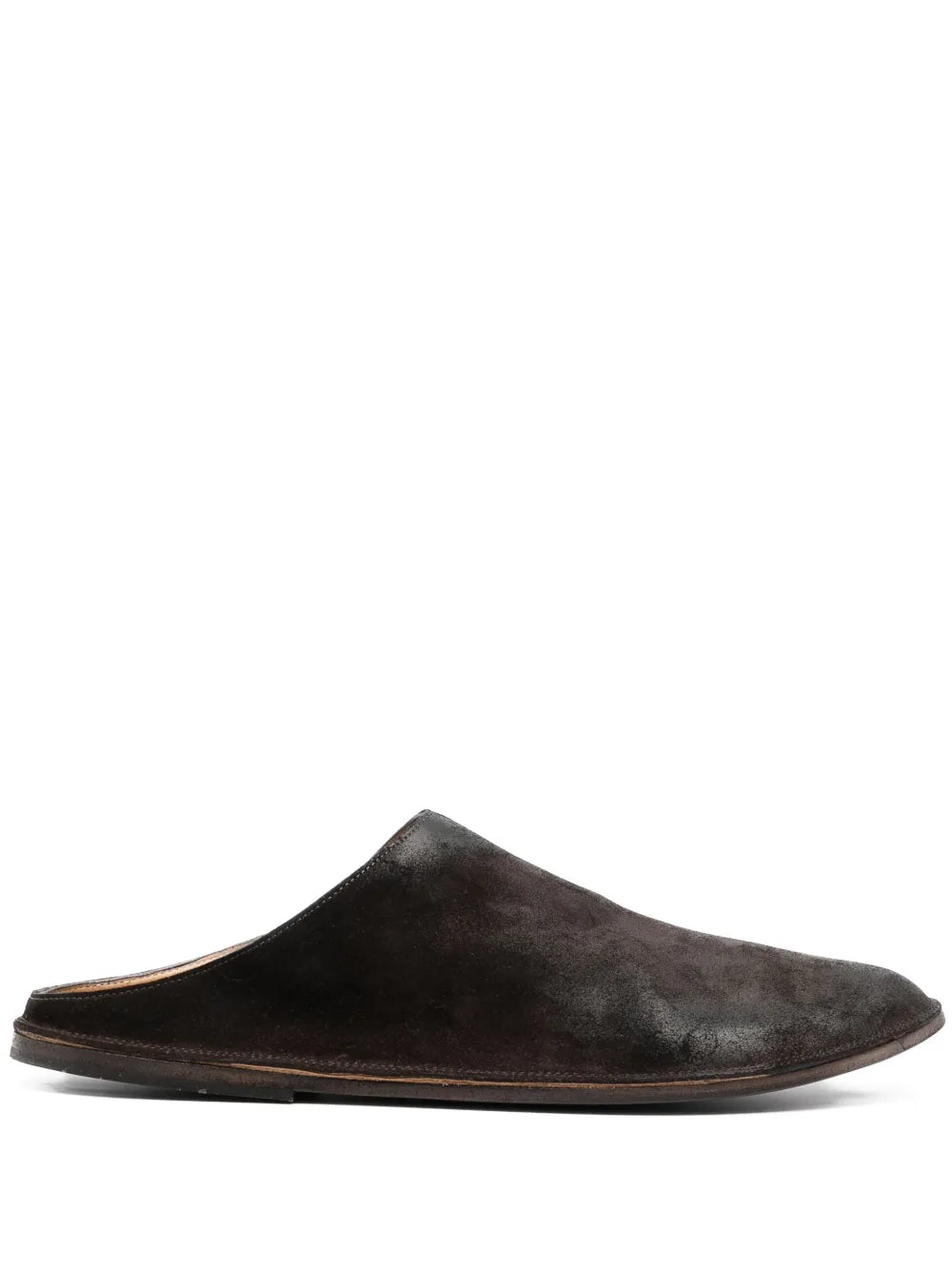 Marsèll round toe suede slippers